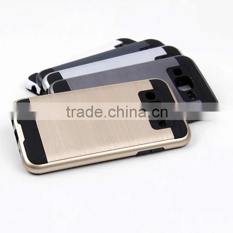 brush satin mobile phone cover for samsung galaxy j3