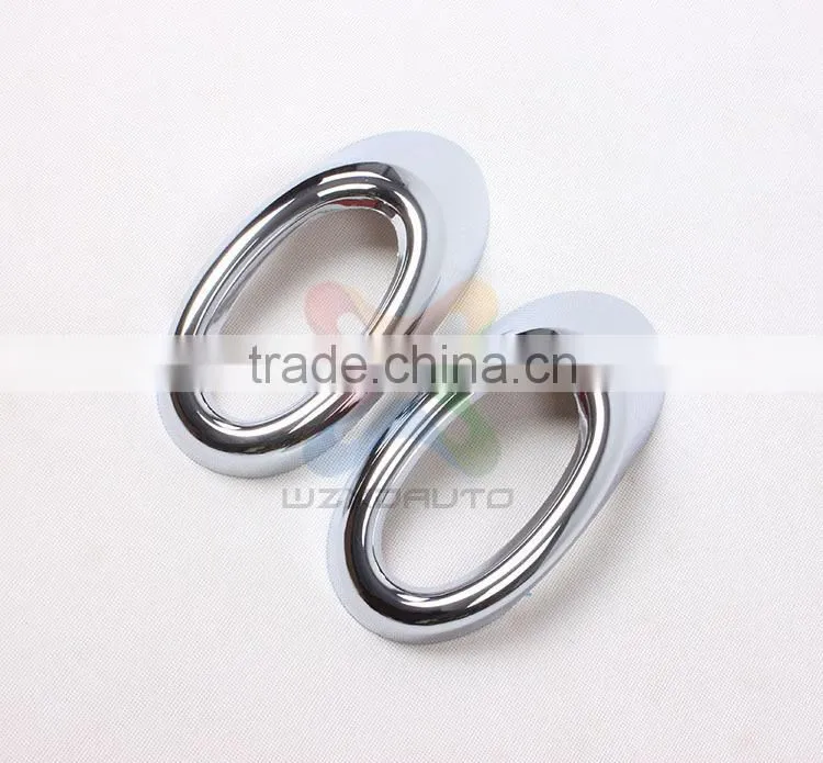 CHROME FRONT FOG LAMP COVER FOR HOND A CIVI C 2006-2009