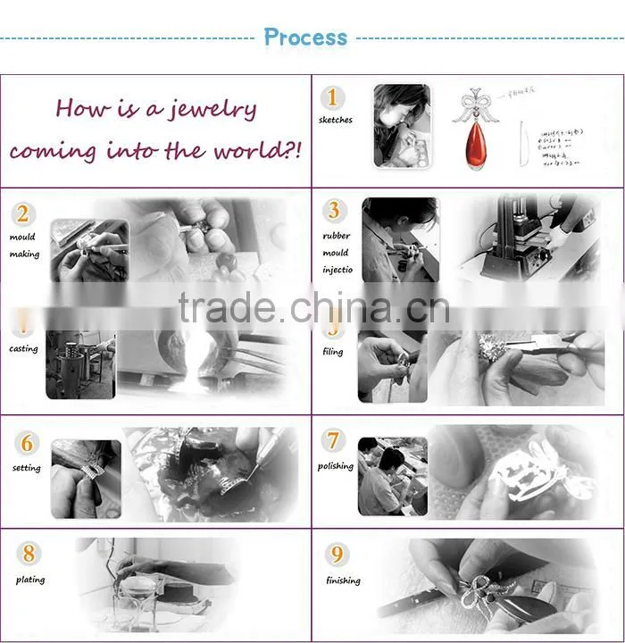 Sterling Silver Fancy Dancing Stone Pendant Necklace Designs For Girls