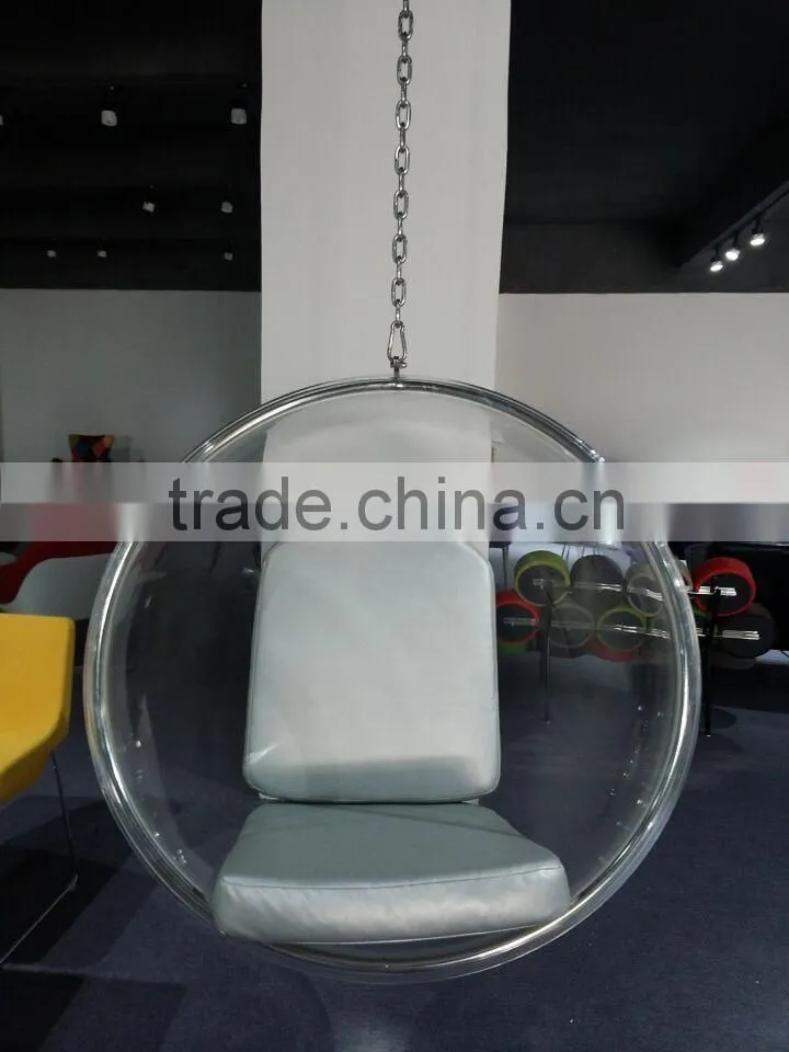 Eero Aarnio acrylic transparent hanging swing ball chair