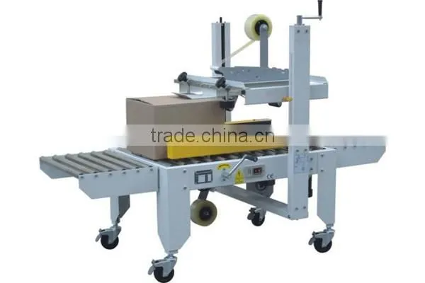 Hot selling model EXC-306 semi automatic carton sealer ( top & bottom belt drive )