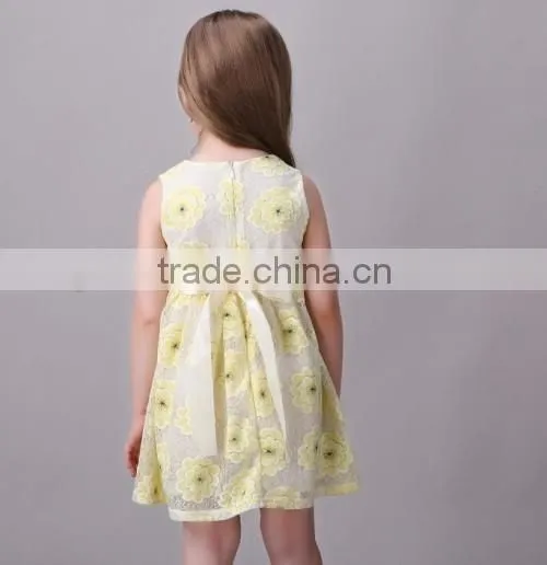 2016 summer flower embroidered baby kids clothes girls dresses wholesale kids fashion dresses pictures
