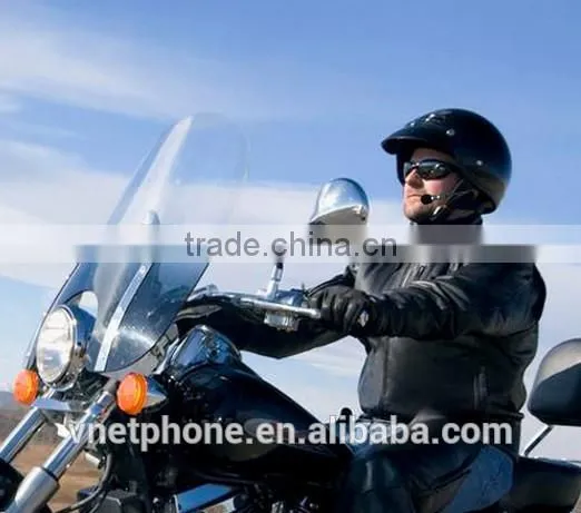 Two ear bluetooth helmet headet for rider answering phone and listen to music - V1-2