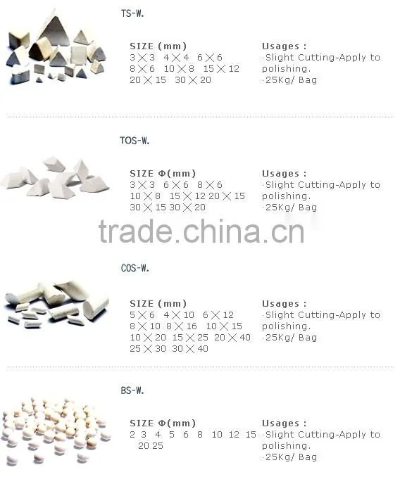 mass vibrating polishing stone for finishing machines