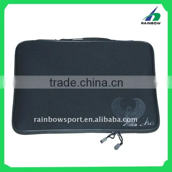 Neoprene waterproof black laptop bag