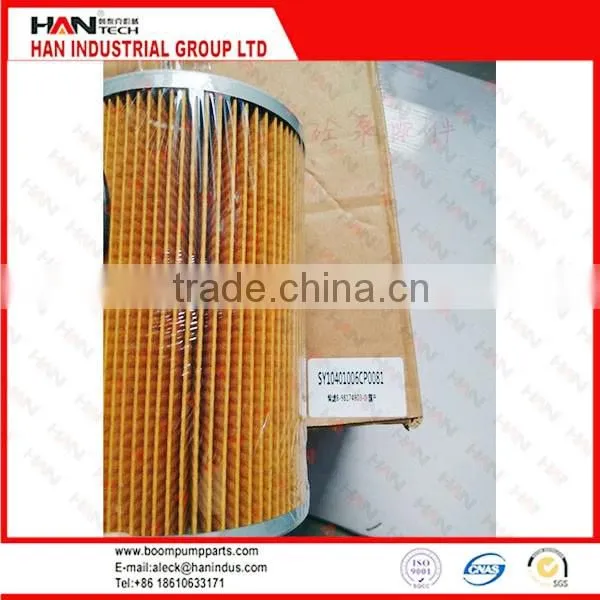 high pressure oil filter HP1352D16AN Zoomlion pump Concrete pump truck
