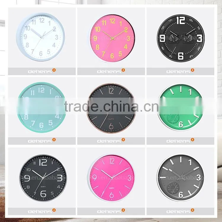 DEHEN New design plastic wall clock