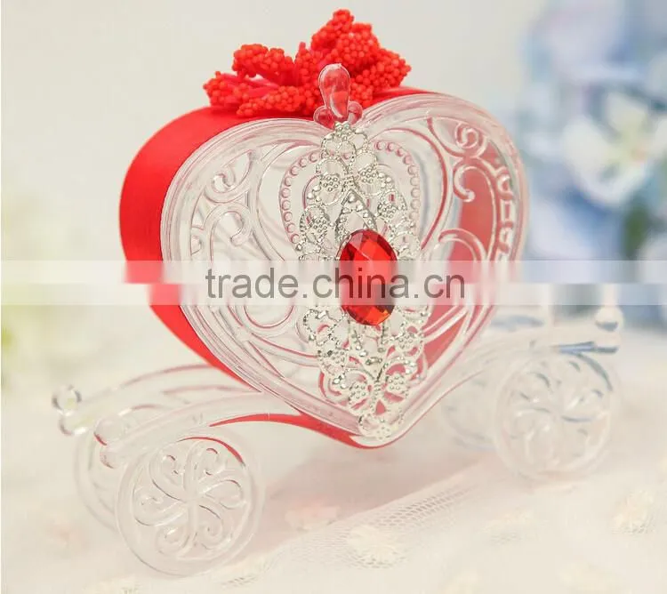 Clear wedding favour boxes plastic favour boxes Wedding Favour Box