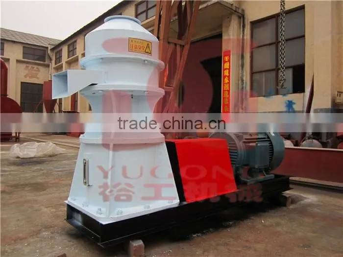 Zhengzhou Flat Die Capacity 0.8 - 1.0 t/h Biomass Sawdust Briquette Machine