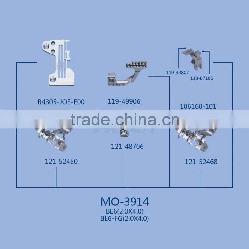 MO-3914 Gauge Set for sewing machine part