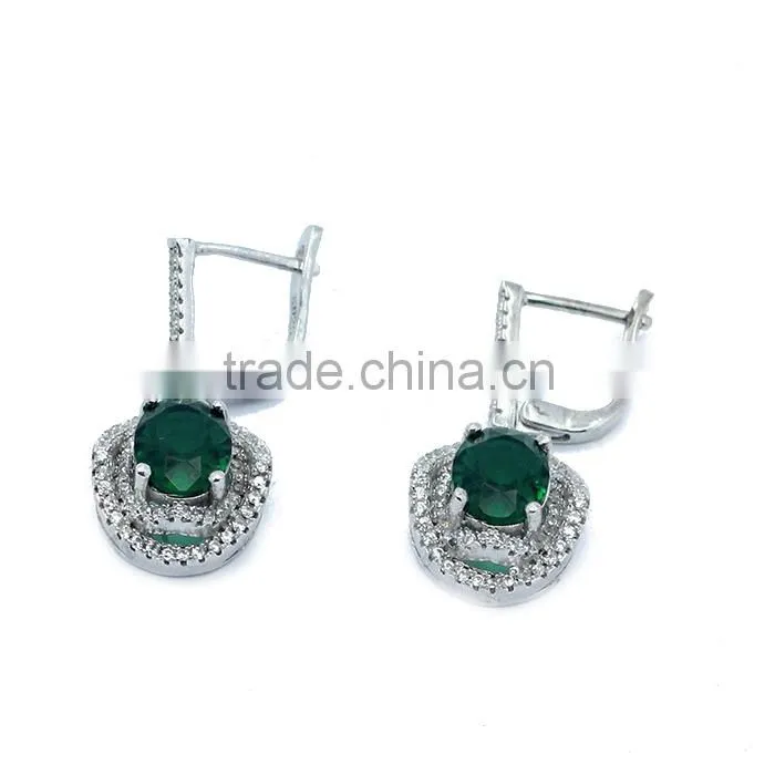 925 sterling silver fashion jewelry set rhodium plated custom jewelry