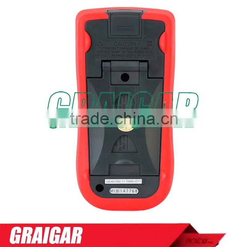 UNI-T UT61A Modern Digital Multimeter LCD Handheld mini Multi purpose meter ac dc Volt Amp Ohm Capacitance Tester