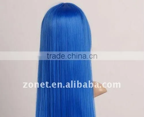 Fashion 100CM LONG DARK BLUE BLACK StraightCOSPLAYW, IGdolls,Clannad