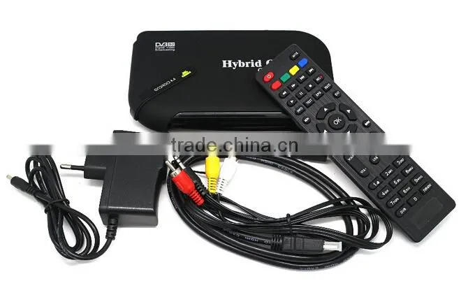 Amlogic s805 1080p Android dvb s2 tv box hybrid satellite receiver smart android tv box