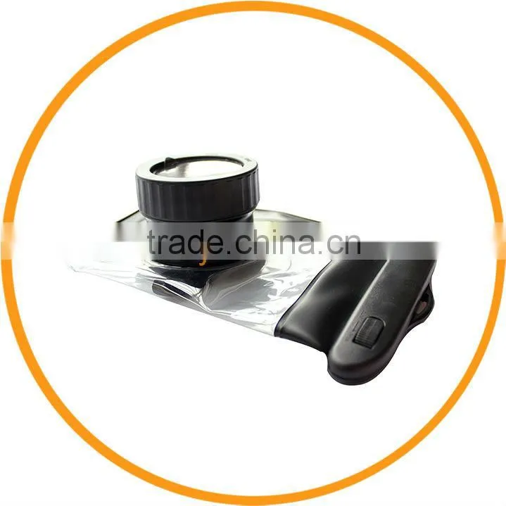 High quality Swim Universal Digital Camera Waterproof Pouch Black from Dailyetech CE ROHS IPX8 Certificate