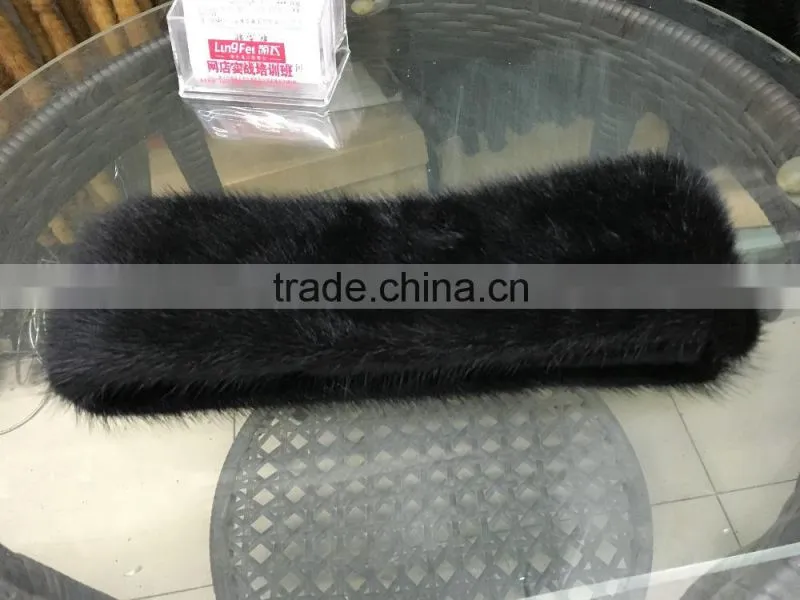 wholesale real mink fur headband for women