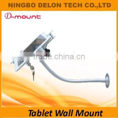universal metal anti-theft tablet wall mount laptop pc bracket holder