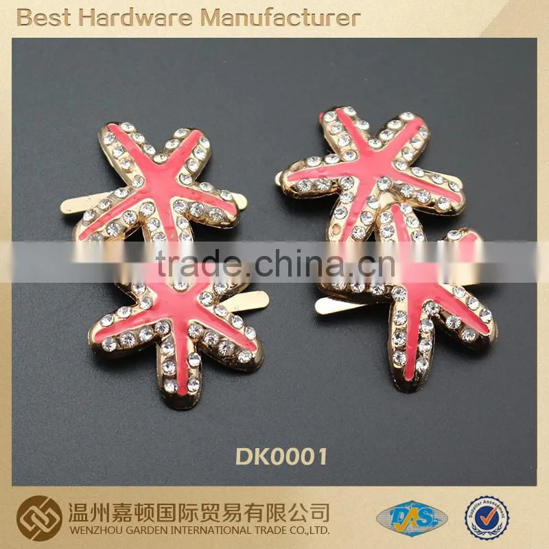 Wholesale Zinc Alloy Shoe Clips Buckle Decoration Accessories