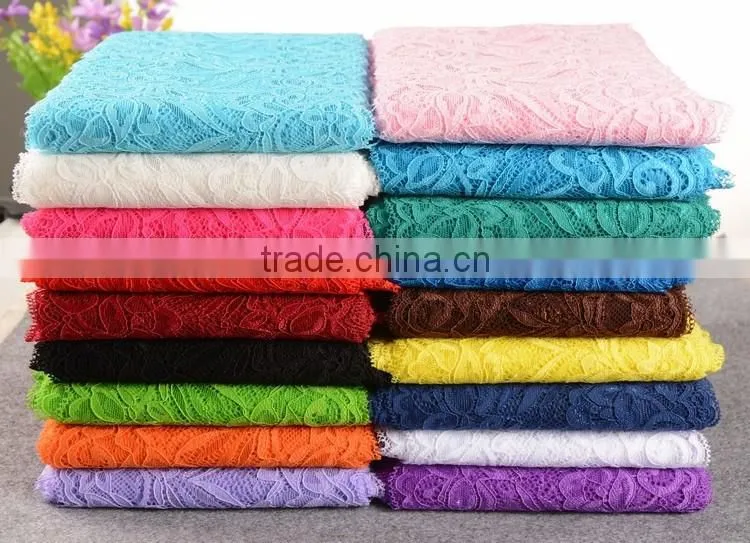 custom high quality fashion lace trim for decoration