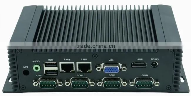 Embedded Fanless Mini PC Barebone system computer NFN45 supports 3G/wifi /DC power