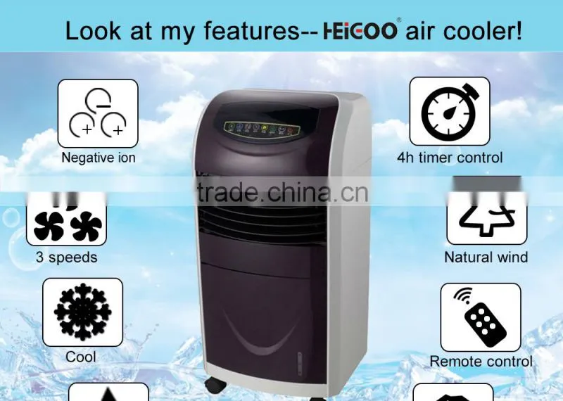 Air Conditioner Fan With Water Curtain