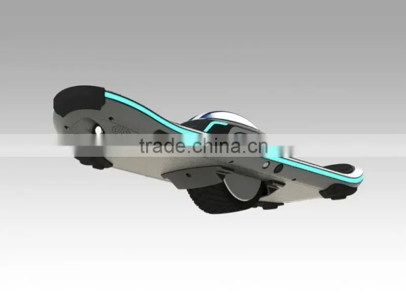 Smart single wheel self balancing scooter one wheel hoverboard with LED