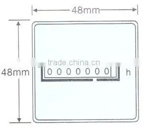 HM-1 Quartz mechanical timer switch timer electrical timer wire meter counter AC220-240V