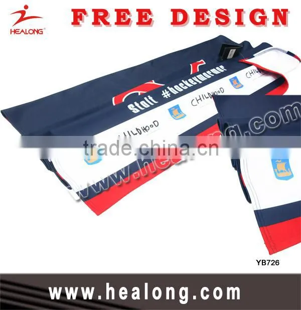 Custom Design Sublimation Sport Beach Soft Fleece Knes Banner Blanket