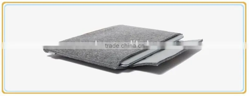 Hot Felt Protective Bag Laptop Sleeve Case For Macbook Laptop Air /Pro / Retina, 11.6",13.3"15.4"