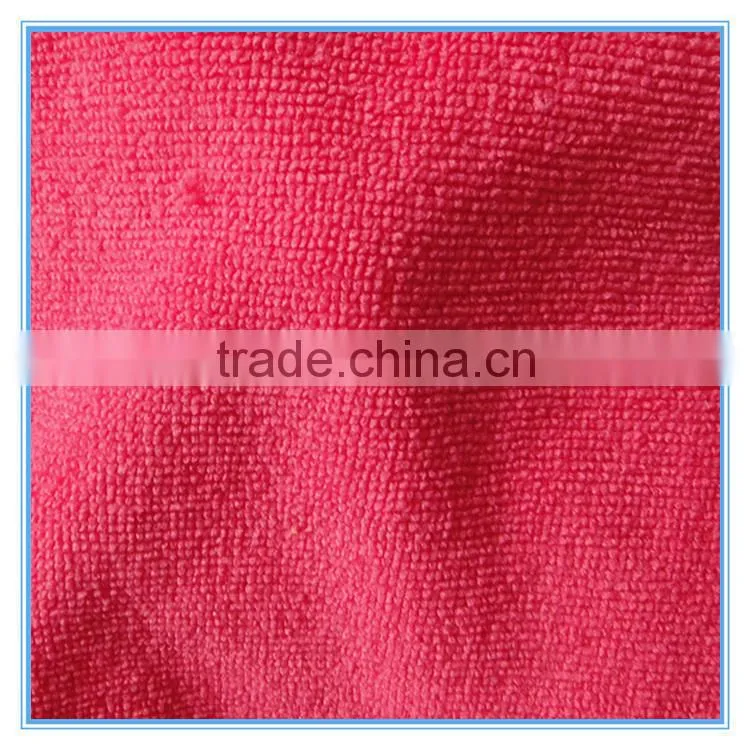 OEM microfiber warp knitted towel cloth for bathrobe/ bathing cap in roll