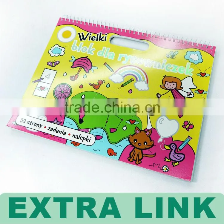 board children book printing with stampinh foil on the cover&glitter in the text