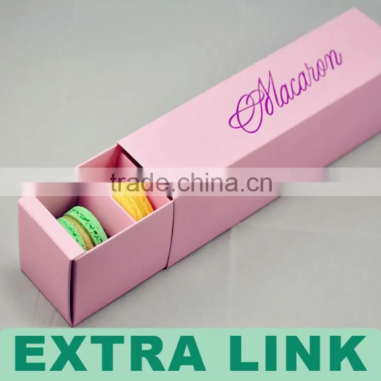 High Quality Macaron Paper Box With Insert Tray For 12 Macarons