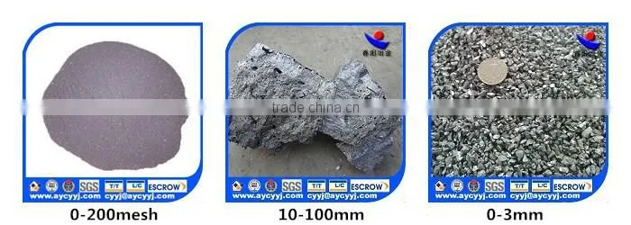 720299 SiBaCa alloy used to purify steel liquid from anyang