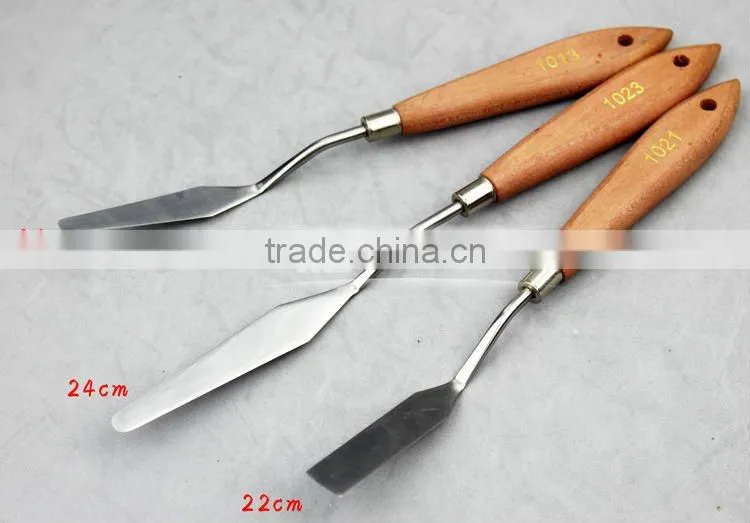 wood handle palette painting knife