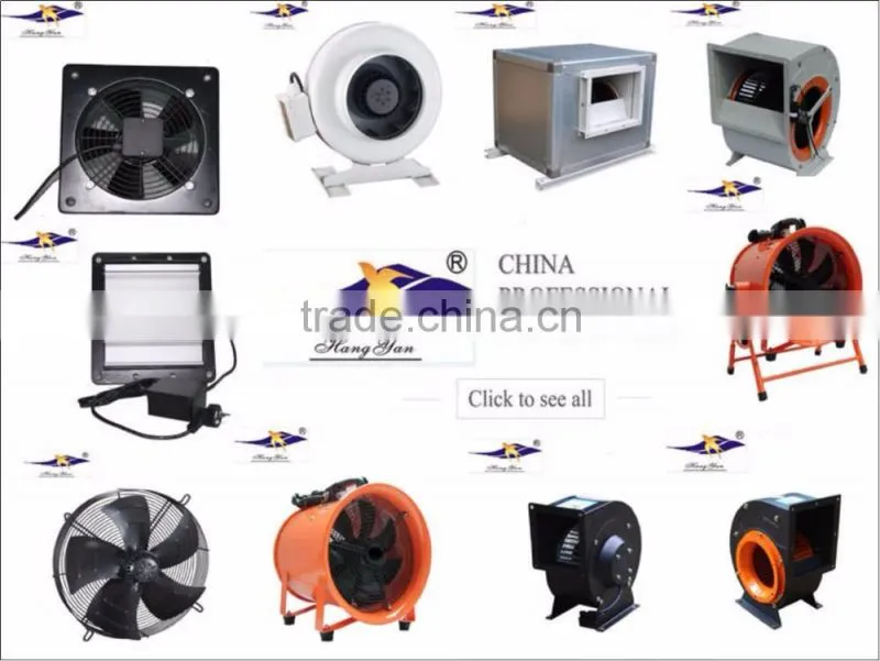 YWF2E-300 Compact Wall external out rotor industrial Axial fan