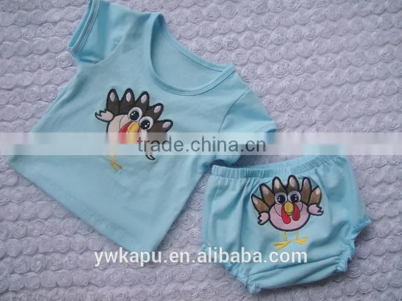Latest style fashion kids halloween clothing set