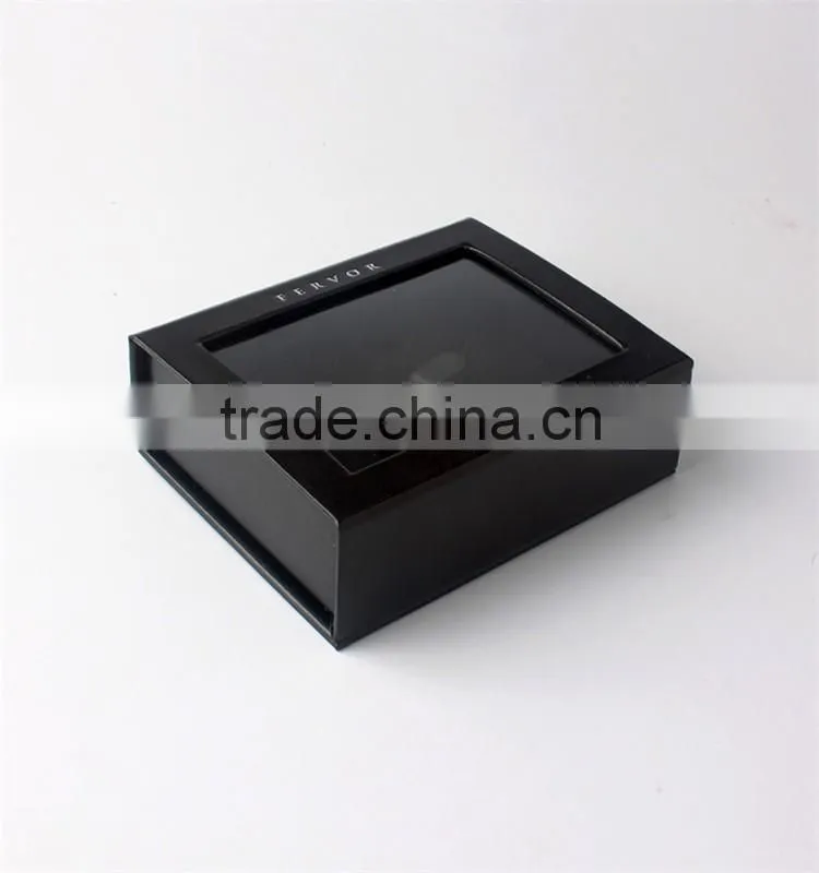 Factory price custom cardboard transparent gift box