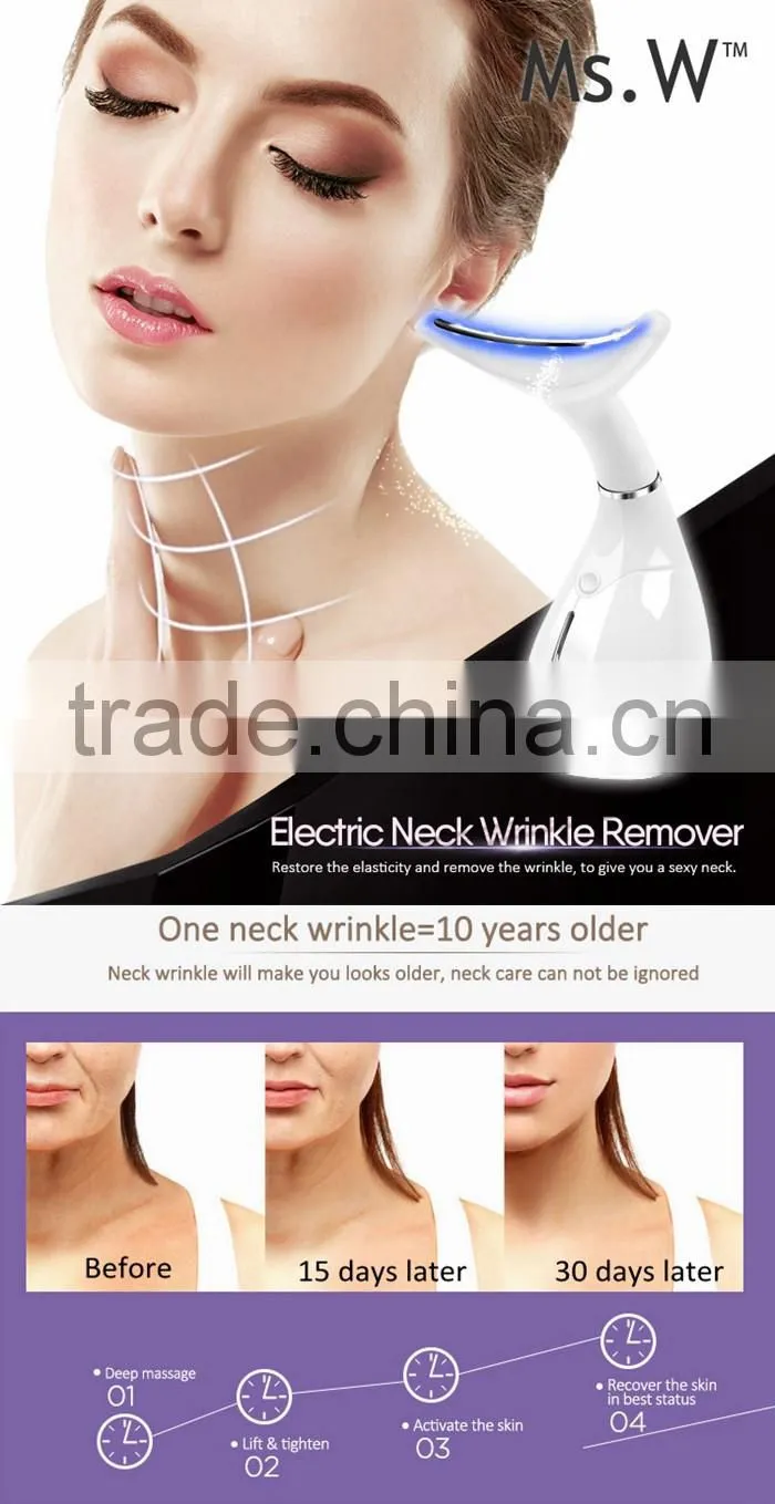 Ms.W High Quality Vibrating Perfect Health Neck Massager Neck Skin Care Tools