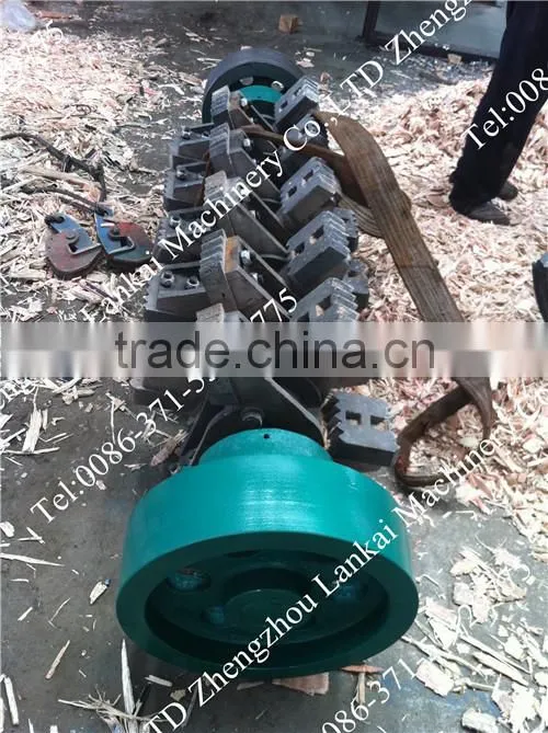 easy operate wood pallet with nail crusher with high efficiency
