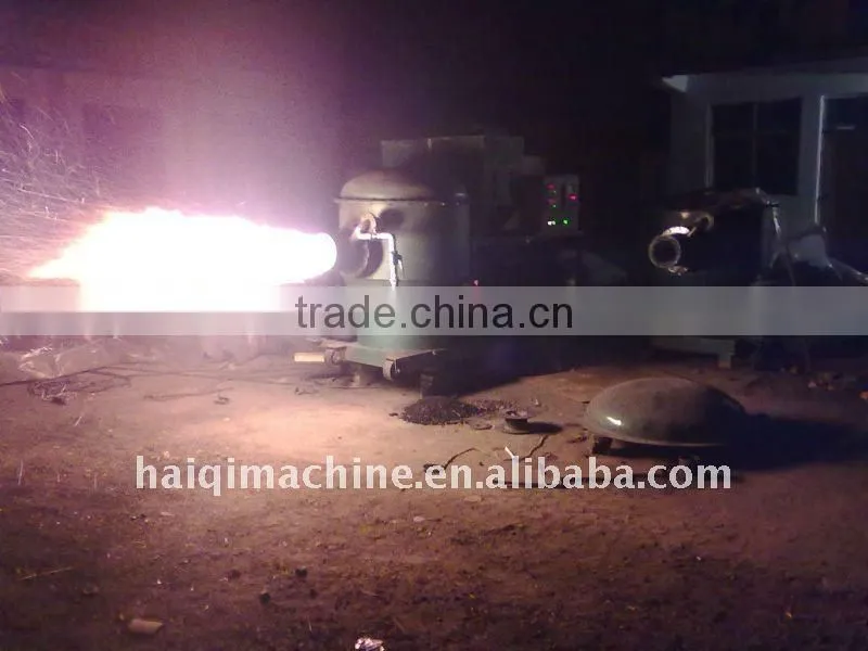biomass burner for food production line
