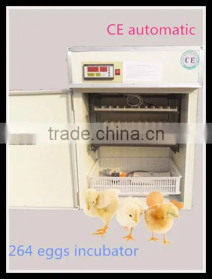 HHD Incubator machine with CE Certificate 264 Chicken Eggs Automatic Industrial Incubator /egg incubator for sale in chennai