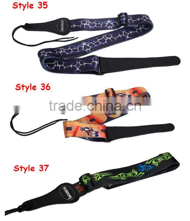 SGS 50*2mm heat transfer ukulel belt / guitar strap