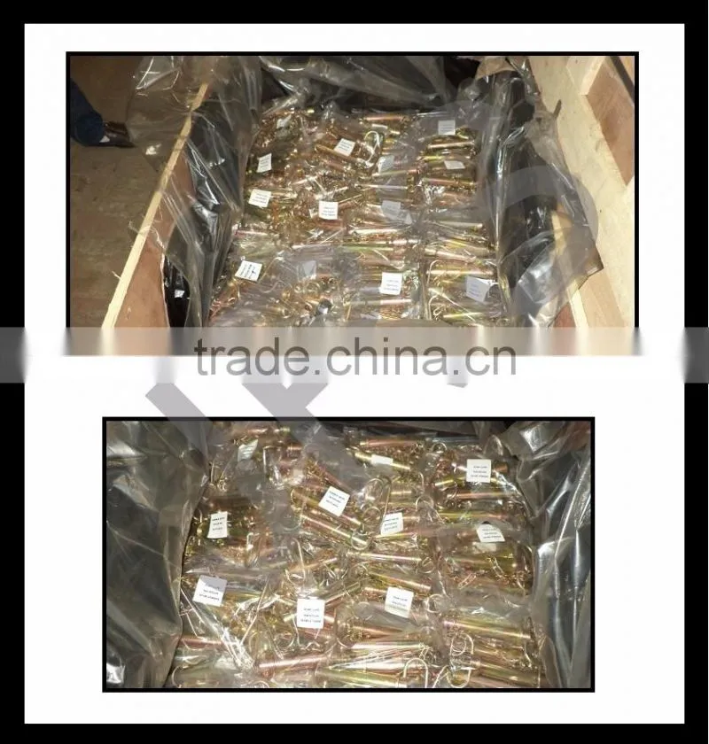 Good quality red handle hitch pin with hair pin