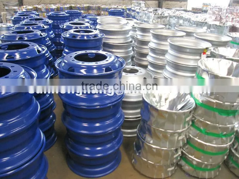 steel truck wheel rim 22.5*8.25 8.25x22.5 22.5"x8.25" High Quality Truck Steel Wheel