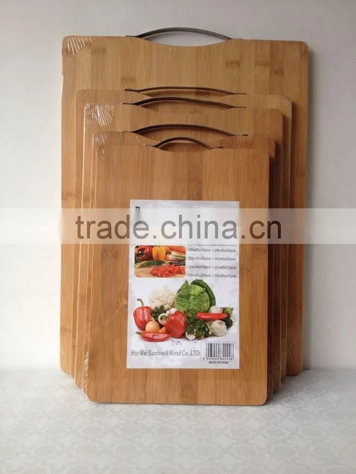 Eco-Friendly Strong Bamboo Wood Cutting Board set