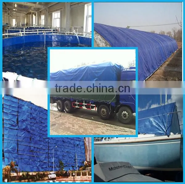 PP coated polyester plastic fireproof tarpaulin