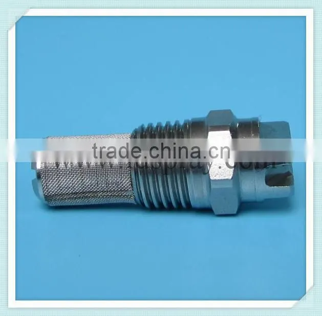 Stainless steel ss flat fan filter water spray nozzle