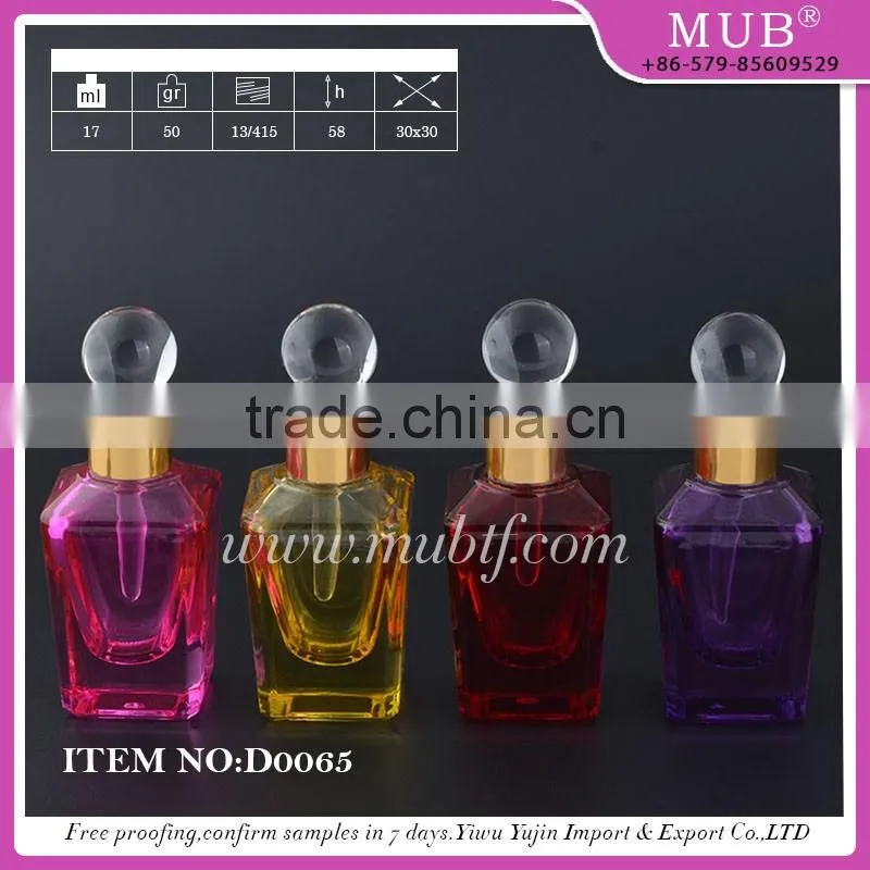 D0062 dropper bottle glass bottle aluminum perfume bottle wholesale