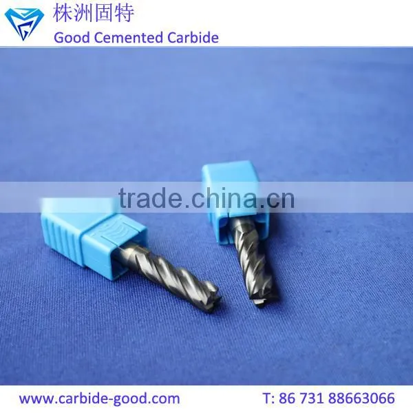 Solid carbide 4 flute drill bit cemented carbide end mill of various types