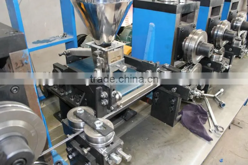 Flux cored wire roller forming machine